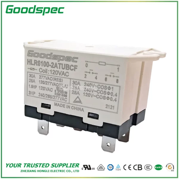 HLR6100-2ATUBCF-VAC120 High Power Relay