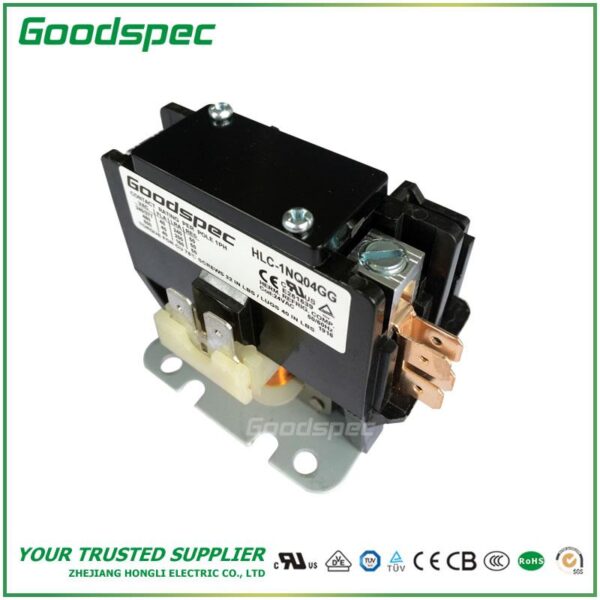HLC-1NQ04GG(1P/40A/24VAC) DEFINITE PURPOSE CONTACTOR