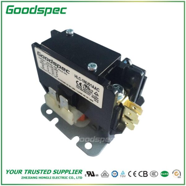 HLC-1NU01AAC(1P/25A/208-240VAC) Definite Purpose Contactor