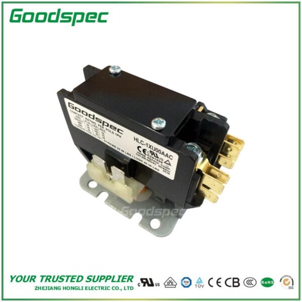 HLC-1XU00AAC(1P/20A/208-240VAC) Definite Purpose Contactor