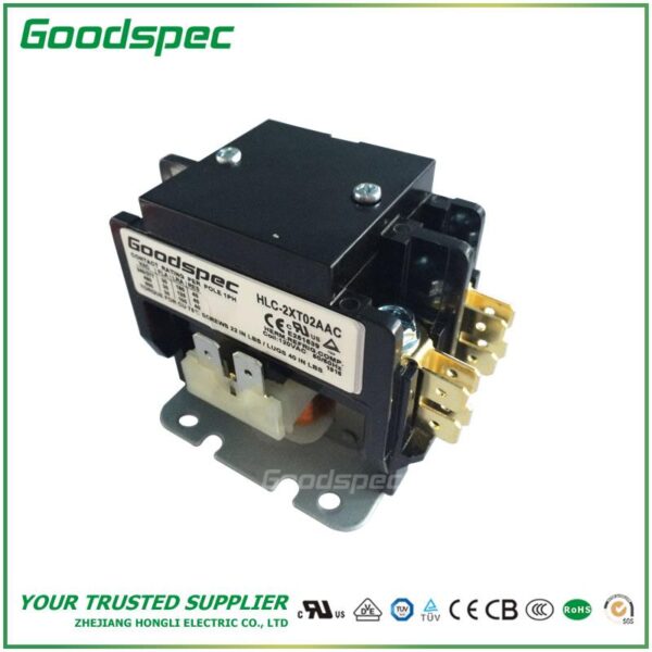 products-HLC-2XT02AAC.jpg HLC-2XT02AAC(2P/30A/120VAC) DEFINITE PURPOSE CONTACTOR