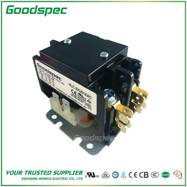 products-HLC-2XU01AAC.jpg HLC-2XU01AAC(2P/25A/208-240VAC) Definite Purpose Contactor