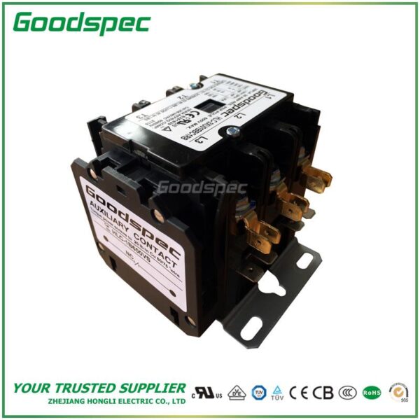 HLC-3XU01BBC1RB(3P/25A/208-240VAC)DEFINITE PURPOSE CONTACTOR