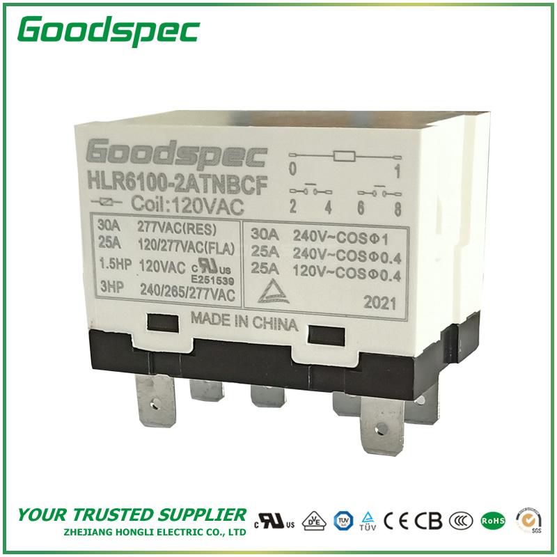 HLR6100-2ABUBCF-AC240功率继电器