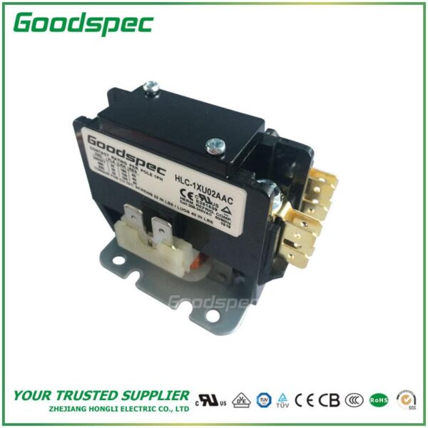 products-HLC-1XU02AAC.jpg HLC-1XU02AAC(1P/30A/208-240VAC) Definite Purpose Contactor